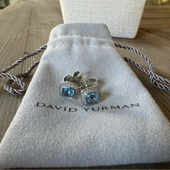 * DAVID YURMAN Stud Earrings and necklace set * - Picture 8 of 10